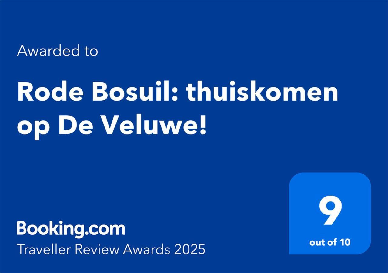 Holiday home Rode Bosuil: Thuiskomen Op De Veluwe! *